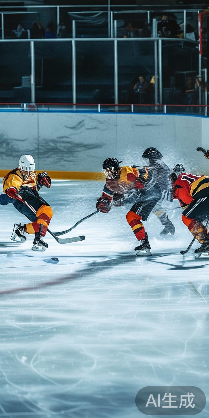 冰球作为一项充满速度与激情的运动，依赖于精巧的技术